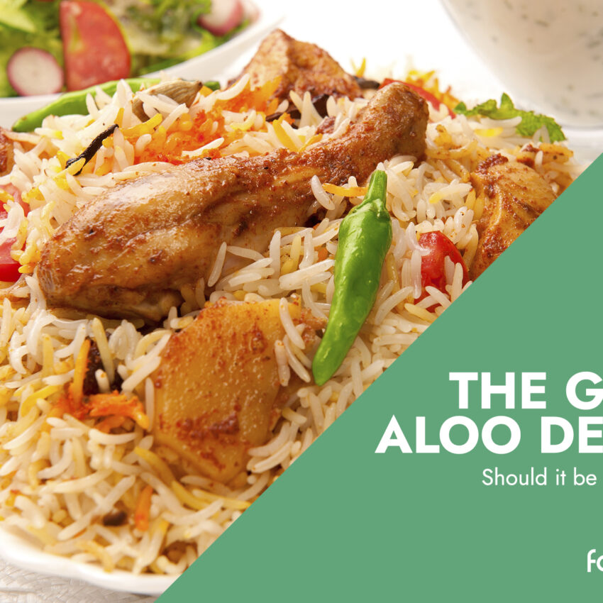 The Great Aloo Debate - Should it be or not in your Biryani?